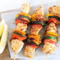 Biodégradable BBQ Barning Bamboo Kebabs Sticks